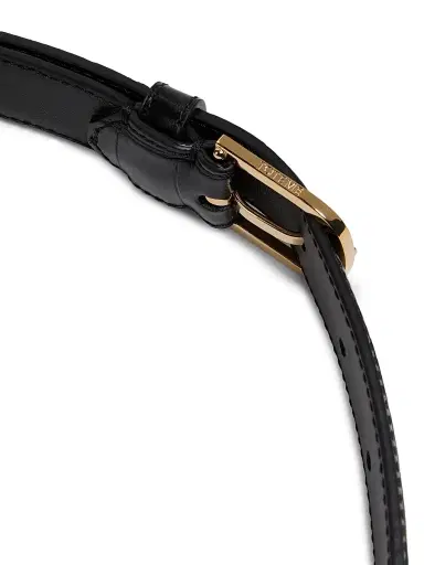TOTEME Women's Slim Croc-Embossed Leather Belt | Thumbnail 3 TOTEME Women's Slim Croc-Embossed Leather Belt | Thumbnail 3