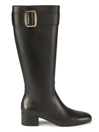 BALLY Women's Beloras Leather 40MM Long Boots - Black - Size 9.5 | Thumbnail 1 BALLY Women's Beloras Leather 40MM Long Boots - Black - Size 9.5 | Thumbnail 1