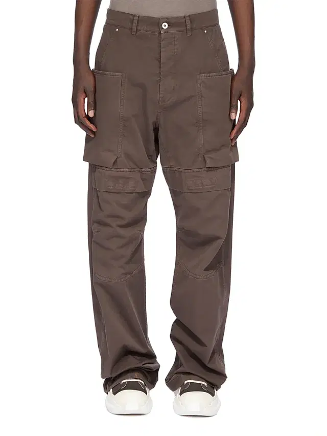 DRKSHDW by Rick Owens Men's Stefan Cotton Cargo Pants - Dark Dust
