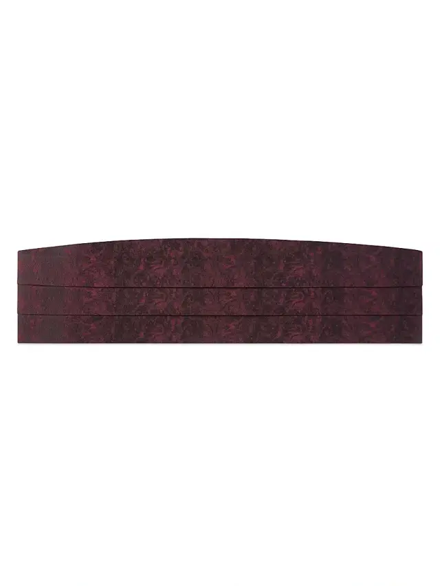 Men's Cummerbund - Dark Red