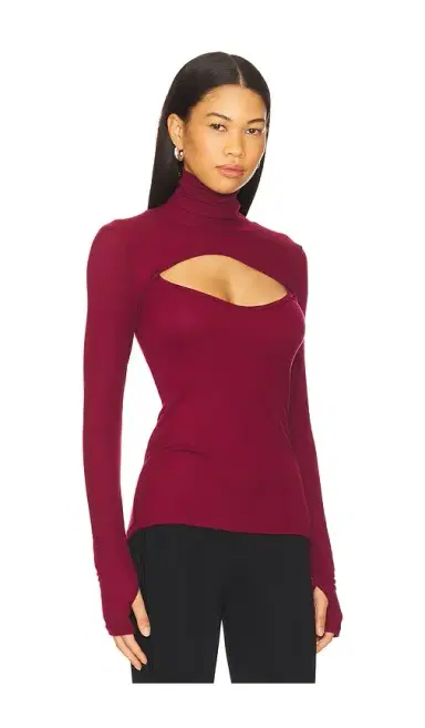 Michael Lauren Cade Long Sleeve Turtleneck Top | Thumbnail 2 Michael Lauren Cade Long Sleeve Turtleneck Top | Thumbnail 2