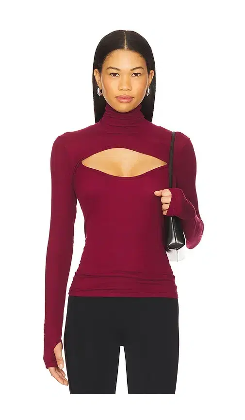 Cade Long Sleeve Turtleneck Top