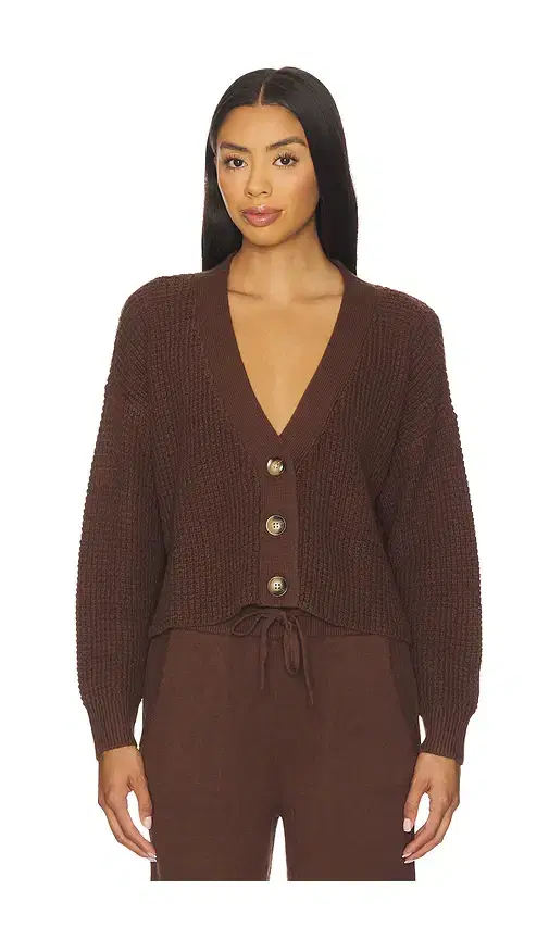 Recycled Sweater Cropped Cardigan