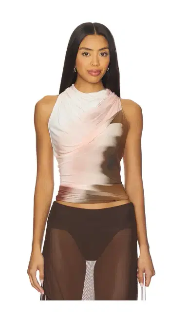 Helmut Lang Sleeveless Wind Top | Thumbnail 1 Helmut Lang Sleeveless Wind Top | Thumbnail 1