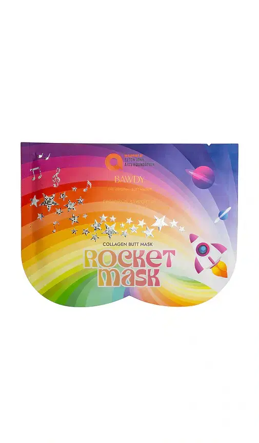 BAWDY Rocket Mask Butt Sheet Mask 4 Pack