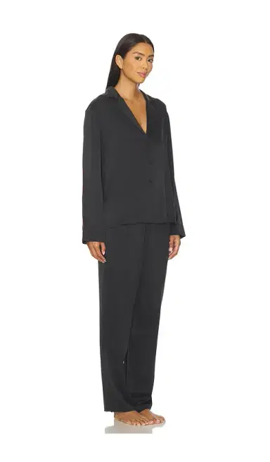 Lunya Washable Silk Long Sleeve Pant Set | Thumbnail 2