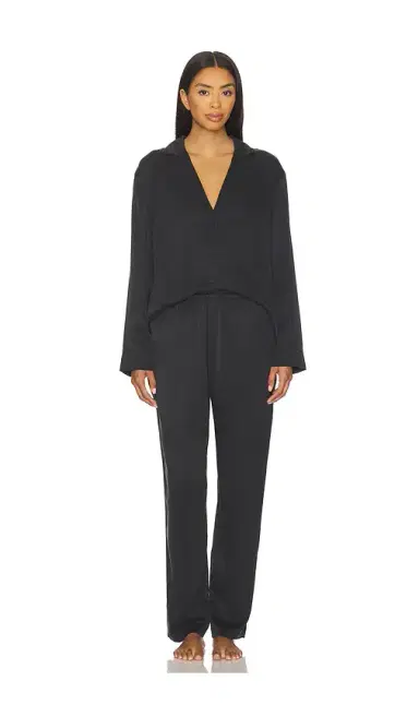 Lunya Washable Silk Long Sleeve Pant Set | Thumbnail 1