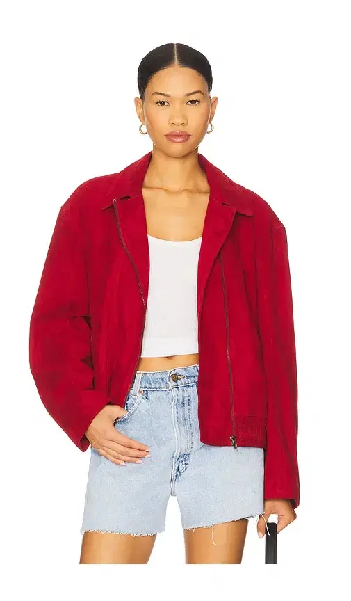 x REVOLVE Rex Bomber Jacket