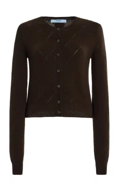 Prada Cashmere Cardigan | Thumbnail 1 Prada Cashmere Cardigan | Thumbnail 1