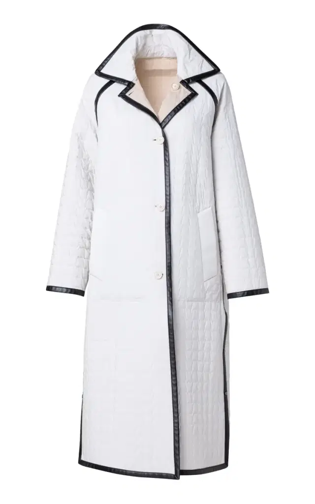 Akris Kevin Lerit Reversible Quilted Taffeta Coat