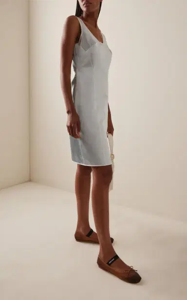 Miu Miu Leather Ballet Flats | Thumbnail 2 Miu Miu Leather Ballet Flats | Thumbnail 2
