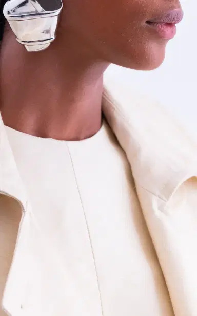 Brandon Maxwell The Ruby Linen-Silk Trench Coat | Thumbnail 4