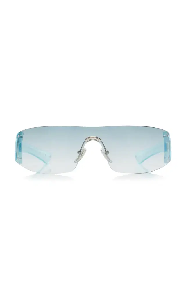 Gucci Crystal Mask-Frame Sunglasses