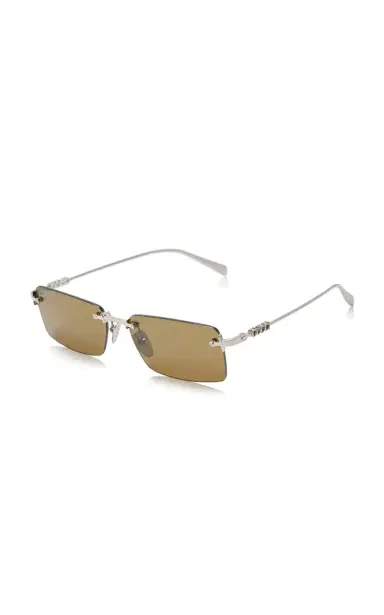 Gucci Square-Frame Metal Sunglasses | Thumbnail 4 Gucci Square-Frame Metal Sunglasses | Thumbnail 4