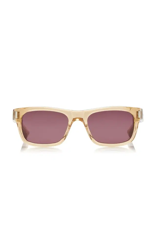 Saint Laurent Square-Frame Acetate Sunglasses