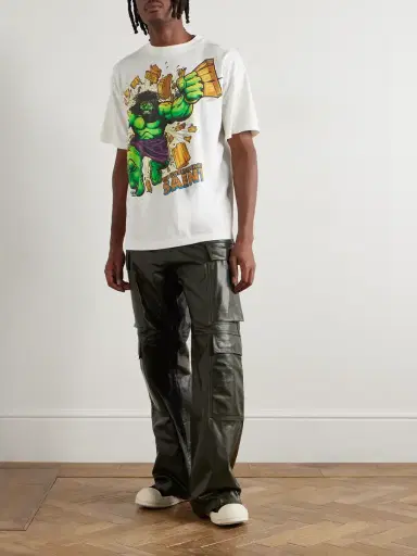 SAINT Mxxxxxx Printed Cotton-Jersey T-Shirt - Men | Thumbnail 2 SAINT Mxxxxxx Printed Cotton-Jersey T-Shirt - Men | Thumbnail 2