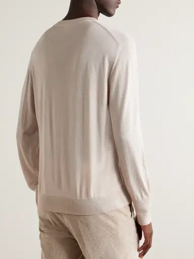 ELEVENTY Slim-Fit Wool Sweater - Men | Thumbnail 3