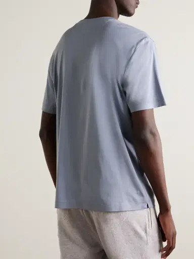 ELEVENTY Cotton-Jersey T-Shirt - Men | Thumbnail 4 ELEVENTY Cotton-Jersey T-Shirt - Men | Thumbnail 4