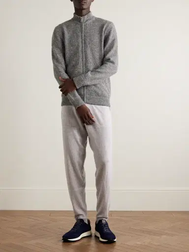 ELEVENTY Wool-Blend Zip-Up Cardigan - Men | Thumbnail 2 ELEVENTY Wool-Blend Zip-Up Cardigan - Men | Thumbnail 2