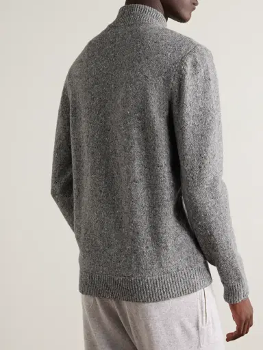 ELEVENTY Wool-Blend Zip-Up Cardigan - Men | Thumbnail 3 ELEVENTY Wool-Blend Zip-Up Cardigan - Men | Thumbnail 3