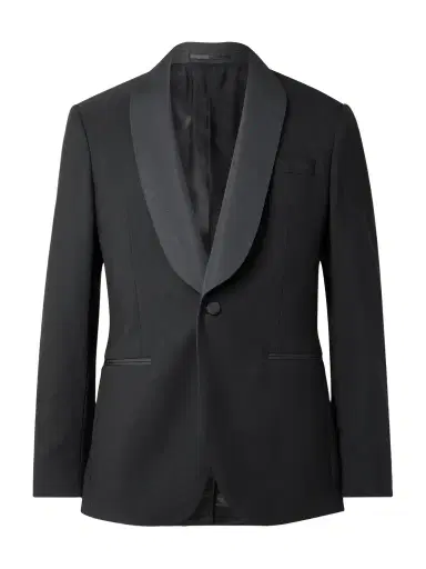 MR P. Slim-Fit Satin-Trimmed Wool Tuxedo Jacket - Men | Thumbnail 1