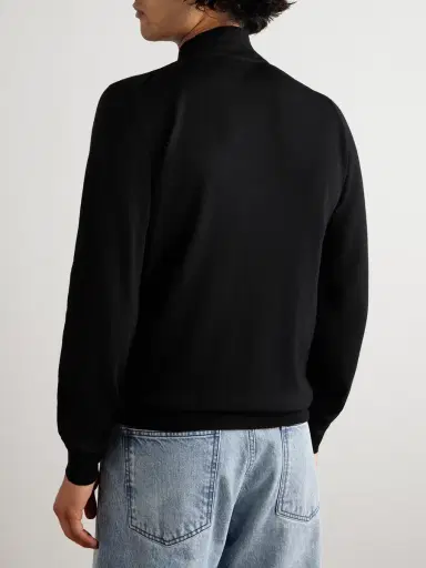MR P. Merino Wool Mock-Neck Sweater - Men | Thumbnail 4