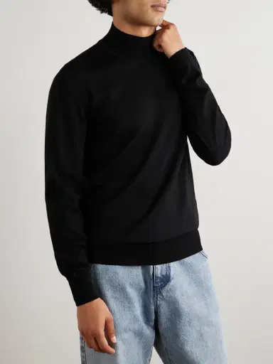 MR P. Merino Wool Mock-Neck Sweater - Men | Thumbnail 6