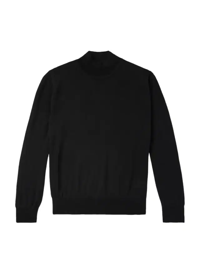 MR P. Merino Wool Mock-Neck Sweater - Men