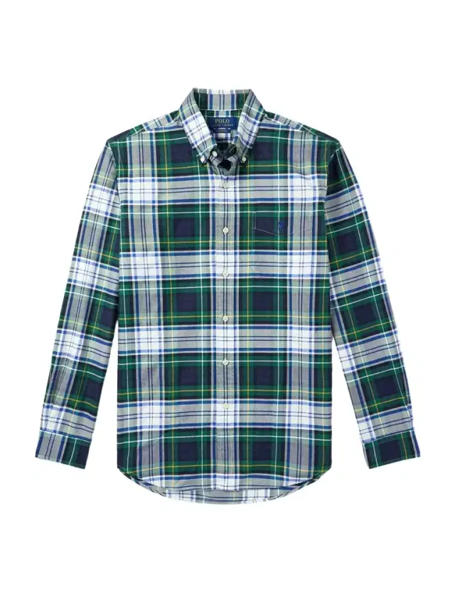 Button-Down Collar Logo-Embroidered Checked Cotton Oxford Shirt - Men