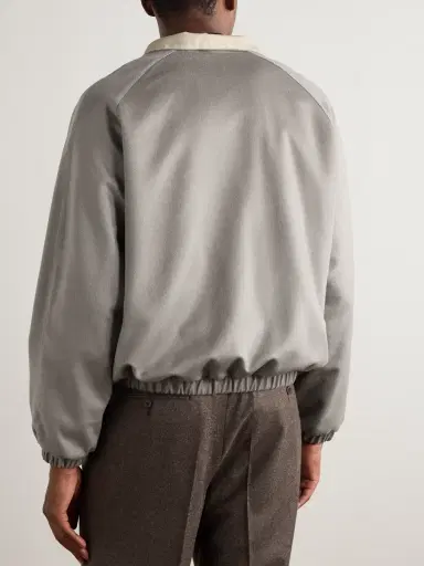Stòffa Reversible Brushed-Cashmere Bomber Jacket - Men | Thumbnail 4 Stòffa Reversible Brushed-Cashmere Bomber Jacket - Men | Thumbnail 4