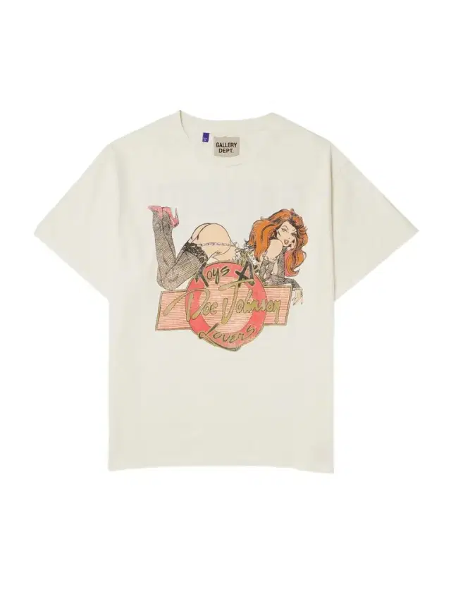 Gallery Dept. Doc Johnson Toys 4 Love Glittered Printed Cotton-Jersey T-Shirt - Men
