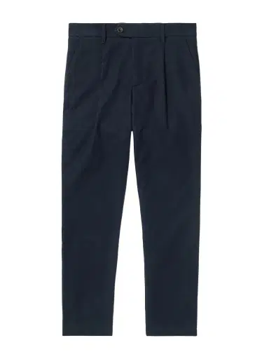 MR P. Daniel Tapered Pleated Organic Cotton-Blend Moleskin Trousers - Men | Thumbnail 1 MR P. Daniel Tapered Pleated Organic Cotton-Blend Moleskin Trousers - Men | Thumbnail 1