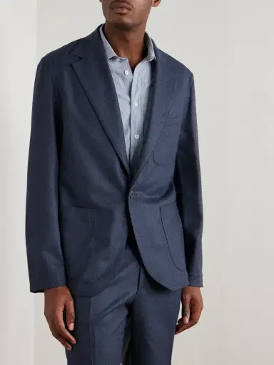 Stòffa Wool-Flannel Suit Jacket - Men | Thumbnail 3 Stòffa Wool-Flannel Suit Jacket - Men | Thumbnail 3