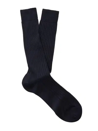 MR P. Ribbed Merino Wool-Blend Socks - Men | Thumbnail 1 MR P. Ribbed Merino Wool-Blend Socks - Men | Thumbnail 1