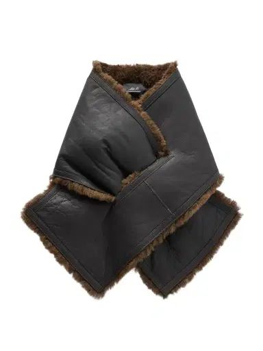 MR P. Shearling Scarf - Men | Thumbnail 1 MR P. Shearling Scarf - Men | Thumbnail 1