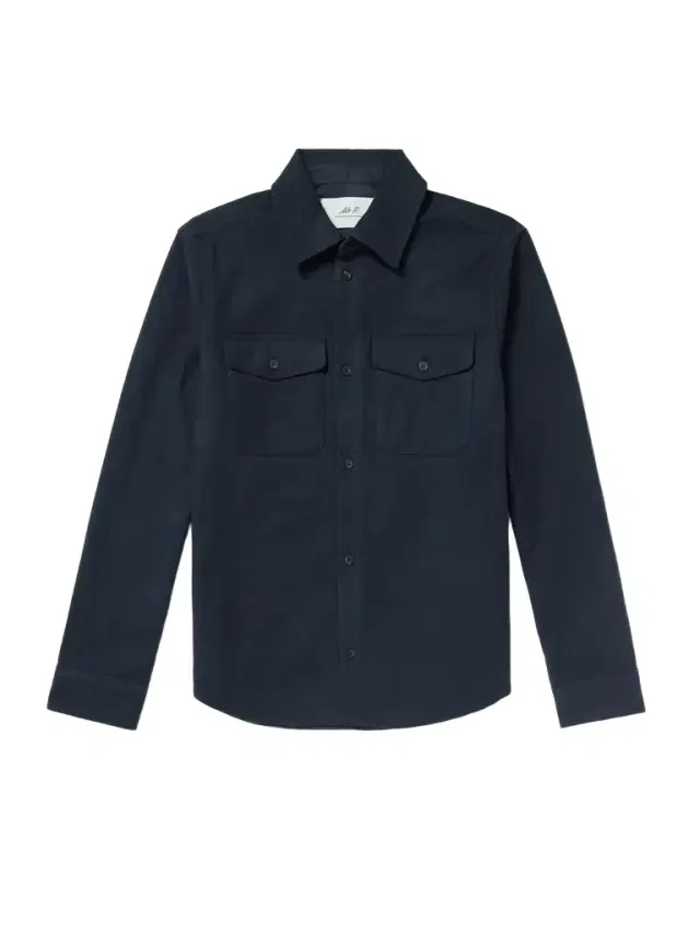 MR P. Organic Cotton-Blend Moleskin Overshirt - Men