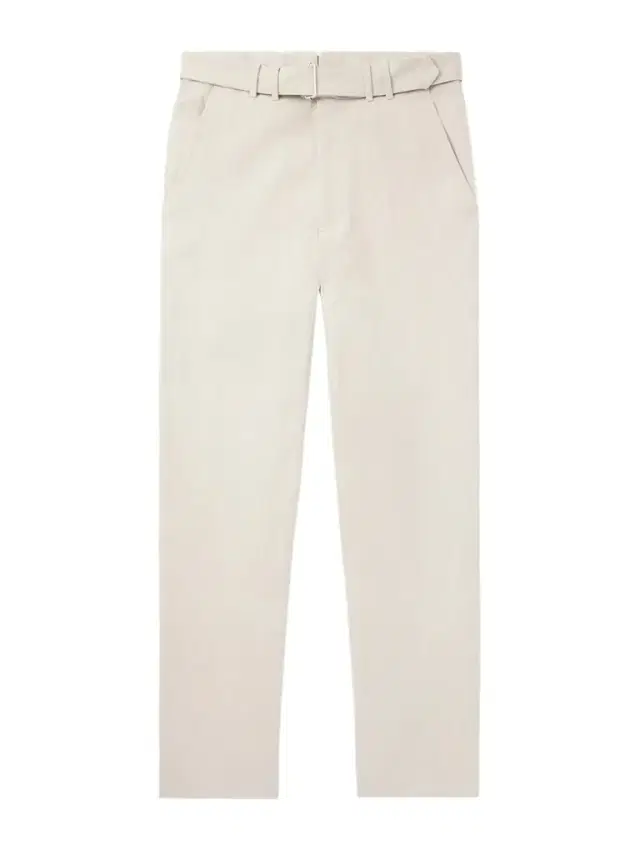 Straight-Leg Belted Cotton-Twill Trousers - Men