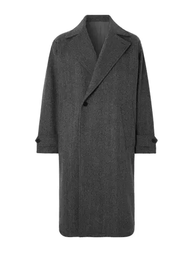Stòffa Asymmetric Wool Coat - Men | Thumbnail 1 Stòffa Asymmetric Wool Coat - Men | Thumbnail 1