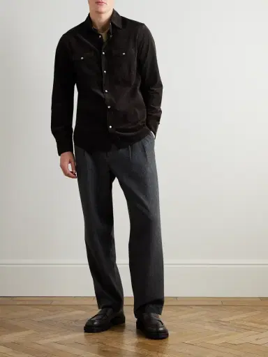 MR P. Organic Cotton-Corduroy Western Shirt - Men | Thumbnail 2 MR P. Organic Cotton-Corduroy Western Shirt - Men | Thumbnail 2