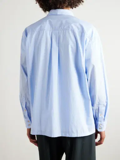 A Kind Of Guise Telmen Striped Organic Cotton-Poplin Shirt - Men | Thumbnail 4 A Kind Of Guise Telmen Striped Organic Cotton-Poplin Shirt - Men | Thumbnail 4