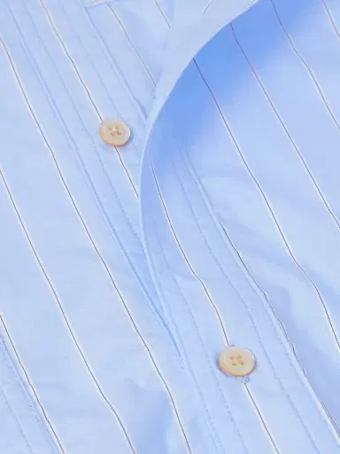 A Kind Of Guise Telmen Striped Organic Cotton-Poplin Shirt - Men | Thumbnail 5 A Kind Of Guise Telmen Striped Organic Cotton-Poplin Shirt - Men | Thumbnail 5