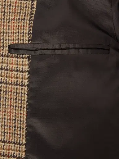 Loewe Prince of Wales Checked Wool-Tweed Blazer - Men | Thumbnail 5