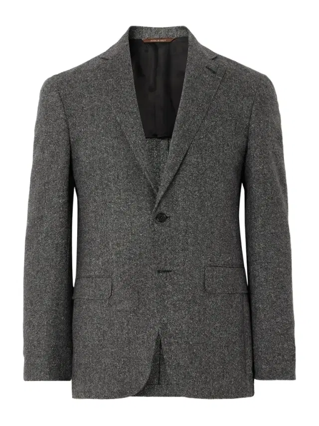 Canali Wool-Blend Suit Jacket - Men