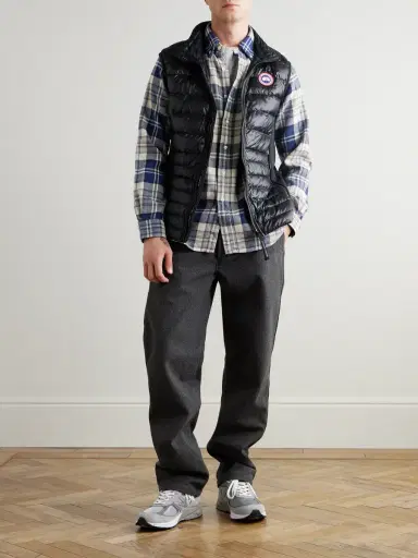 Canada Goose Hybdridge Lite Quilted Recycled-Ripstop and Stretch-Jersey Down Gilet - Men | Thumbnail 2 Canada Goose Hybdridge Lite Quilted Recycled-Ripstop and Stretch-Jersey Down Gilet - Men | Thumbnail 2