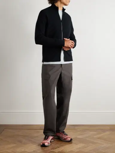 Stone Island STONE ISLAND GHOST Straight-Leg Logo-Appliquéd Cotton Cargo Trousers - Men | Thumbnail 2 Stone Island STONE ISLAND GHOST Straight-Leg Logo-Appliquéd Cotton Cargo Trousers - Men | Thumbnail 2