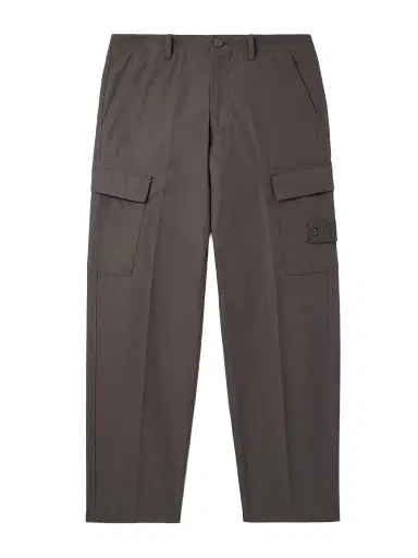Stone Island STONE ISLAND GHOST Straight-Leg Logo-Appliquéd Cotton Cargo Trousers - Men | Thumbnail 1 Stone Island STONE ISLAND GHOST Straight-Leg Logo-Appliquéd Cotton Cargo Trousers - Men | Thumbnail 1