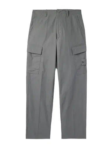 Stone Island STONE ISLAND GHOST Straight-Leg Logo-Appliquéd Cotton Cargo Trousers - Men | Thumbnail 1 Stone Island STONE ISLAND GHOST Straight-Leg Logo-Appliquéd Cotton Cargo Trousers - Men | Thumbnail 1