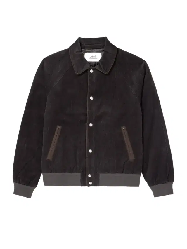 MR P. Suede-Trimmed Cotton-Corduroy Varsity Jacket - Men