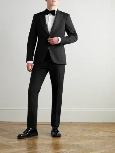 MR P. Slim-Fit Satin-Trimmed Wool Tuxedo Jacket - Men | Thumbnail 2 MR P. Slim-Fit Satin-Trimmed Wool Tuxedo Jacket - Men | Thumbnail 2