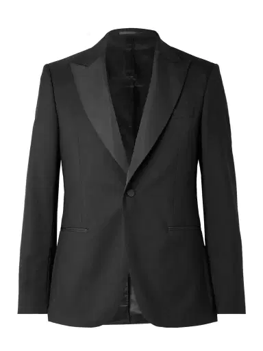 MR P. Slim-Fit Satin-Trimmed Wool Tuxedo Jacket - Men | Thumbnail 1 MR P. Slim-Fit Satin-Trimmed Wool Tuxedo Jacket - Men | Thumbnail 1